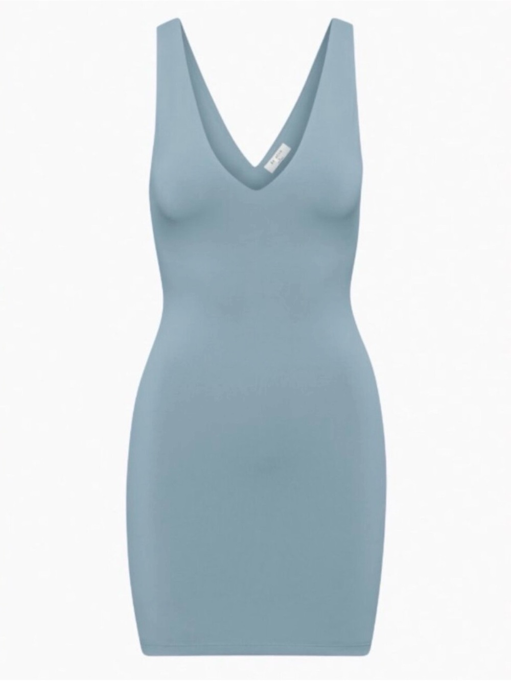 Aritzia V-Neck Contour Dress - light pink
